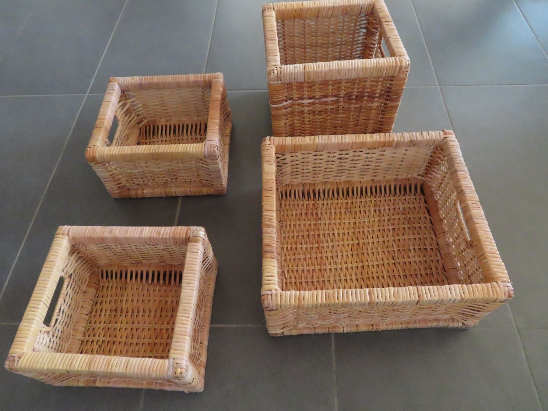 Ikea Altro per la casa: 4 schöne Rattan--Körbe +++top+++ – Usato da Wallenried venduto da Asyano 2