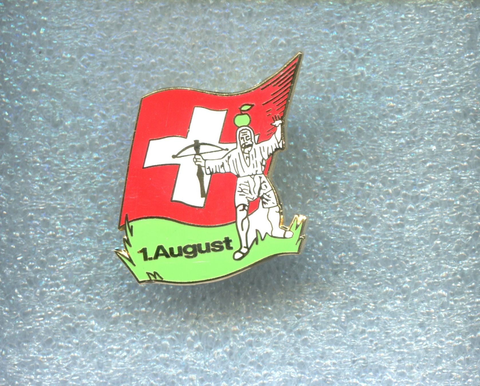 Placchette & Badge: 1. August  TELL – Usato da Winterthur venduto da Sammleroase