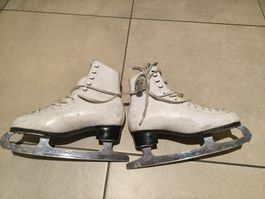 Schlittschuhe, professionelle, Grösse 37, leder