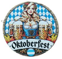 OKTOBERFEST  - Blechschild  (neu/OVP)