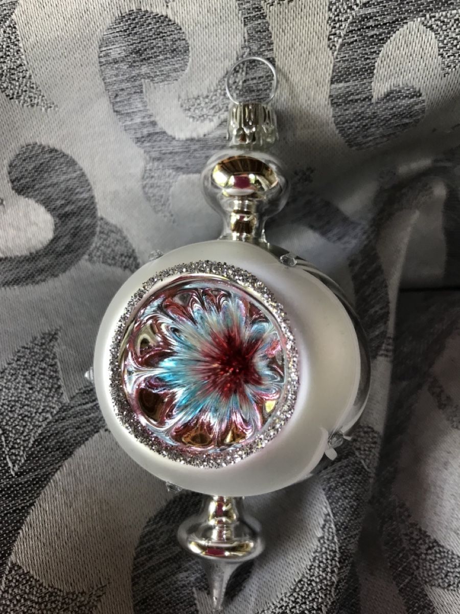 Tutte le decorazioni: Christbaumschmuck mit Einstich (Reflex), aus Lauscha – Nuovo e nell'imballaggio originale da Alpnach Dorf venduto da marvo 1