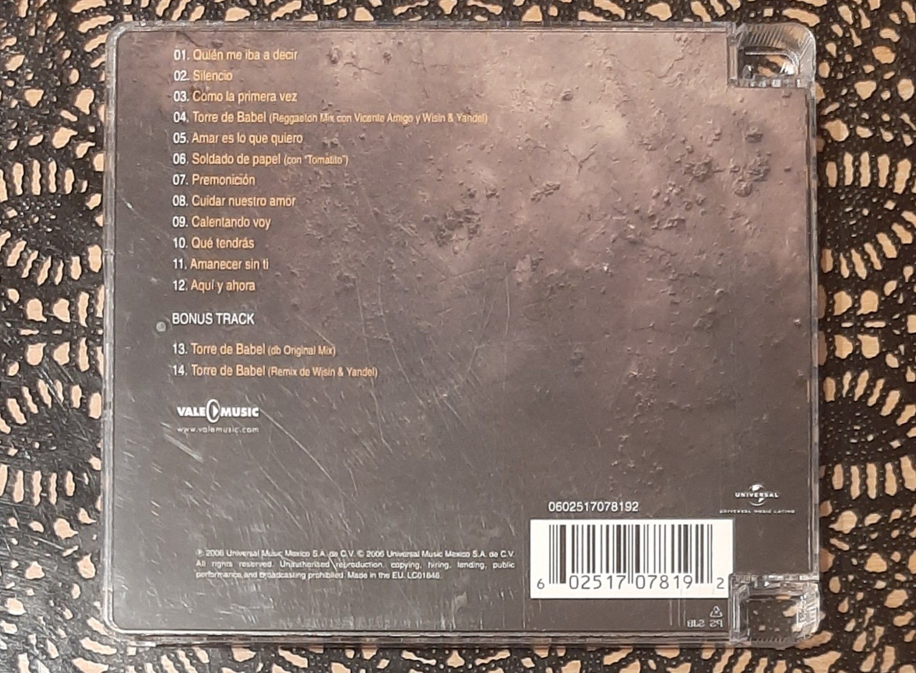 CD: David Bisbal - Premonicion, ESP Pop CD Album 2006 – Usato da Schönenberg TG venduto da breiti12 1