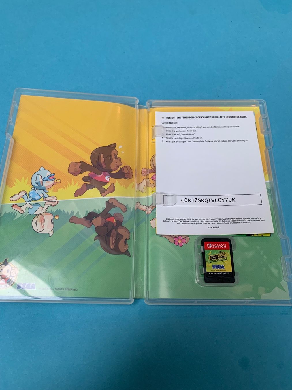 Nintendo Giochi: Switch / Super Monkey Ball Banana Mania / Launch Edition – Usato da Kölliken venduto da sergesellsretro 2