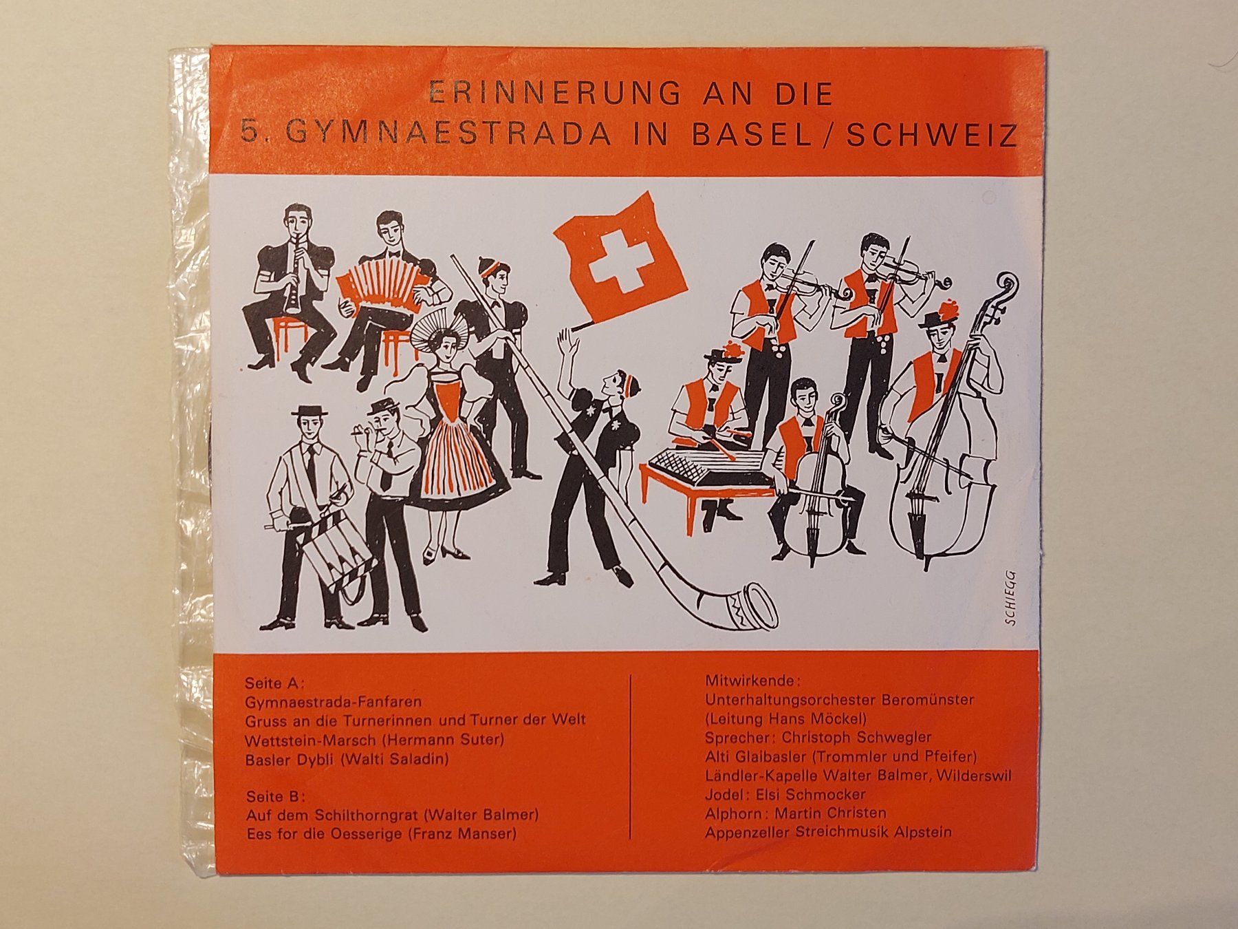 Dischi in vinile: Schallplatte - 5. Gymnaestrada 1969 Basel – Usato da Basel venduto da iwakuni 1