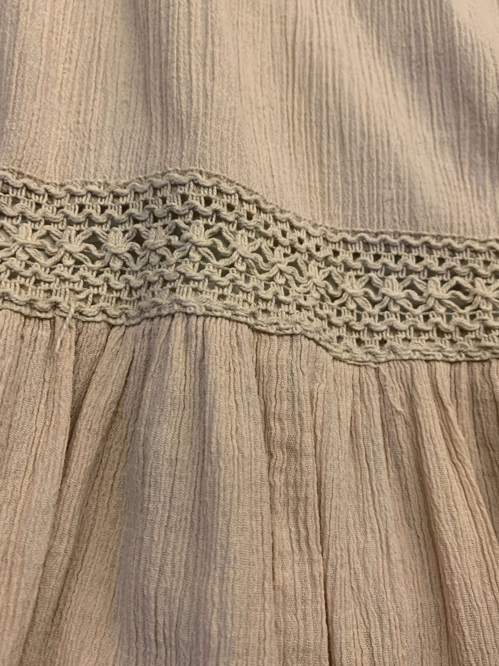 Gonne: Beiger Boho-Maxirock im sommerlichen Strand-Look – Nuovo (secondo la descrizione) da Chalais venduto da Decoarts.art 4
