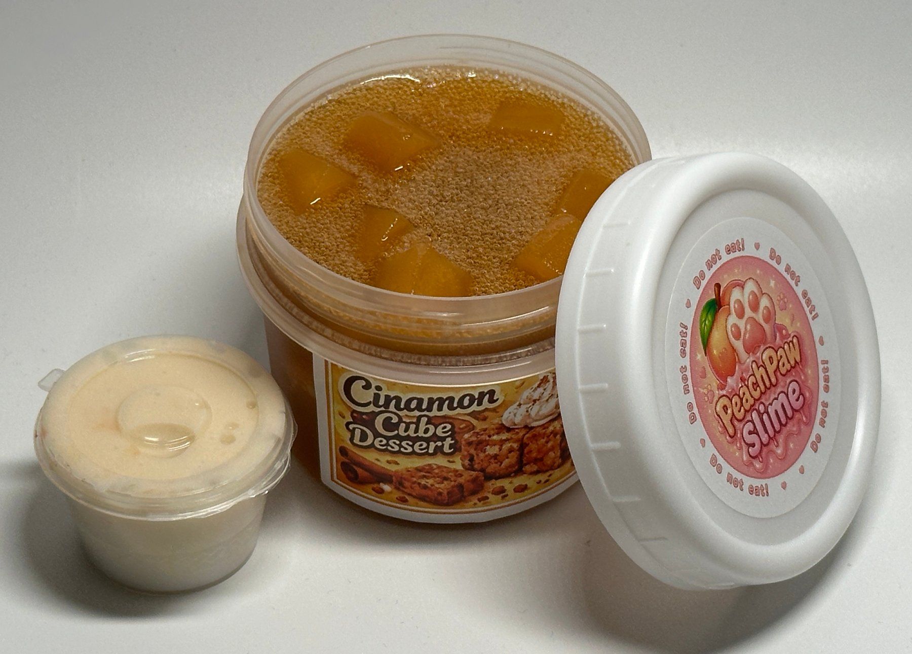 Giocattoli: Cinamon Cube Dessert - Jelly Cube Slime 180ml – Nuovo (secondo la descrizione) da Riehen venduto da sesambestcoins2004 4