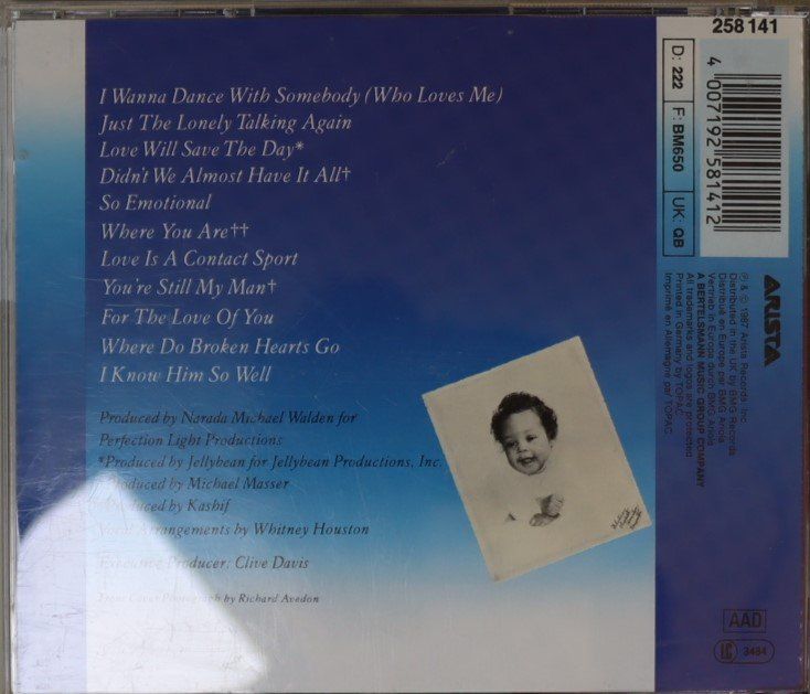 CDs: Whitney Houston -   WHITNEY – Gebraucht aus Luzern von CONTENTI 2