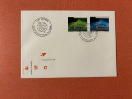 Ersttagsbrief UIT Genf 1999 Telemedizin Teleeducation