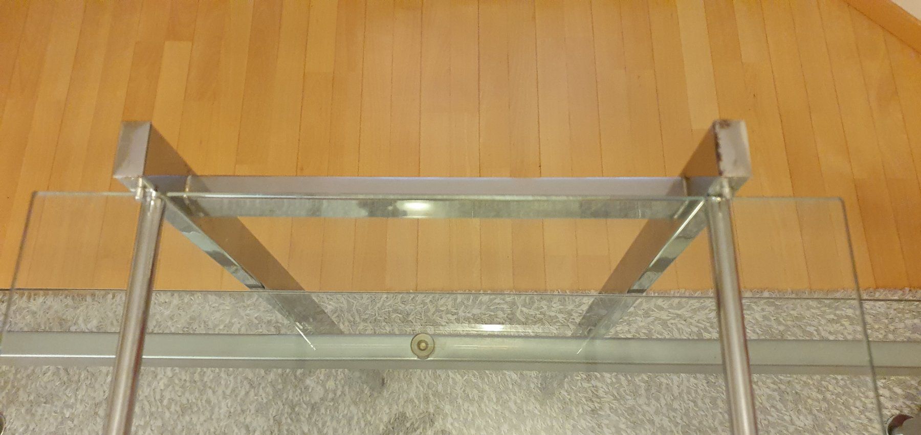 Scrivanie: Table/Bureau en verre – Usato da Moutier venduto da Swissobeck 3