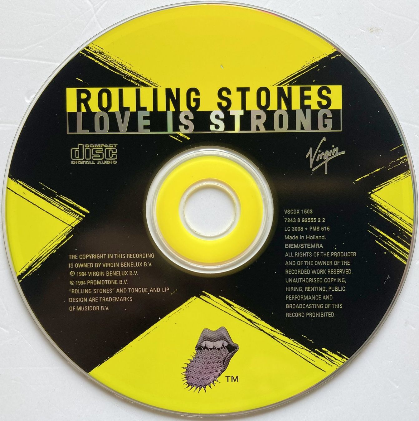 CDs: ROLLING STONES - LOVE IS STRONG – D'occasion à Bottens par hotter-than-hell 2