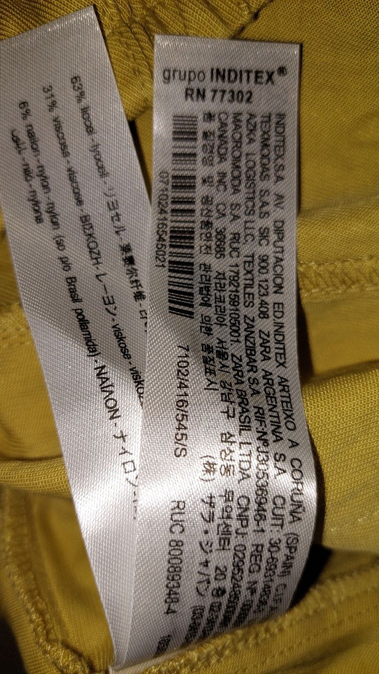 Zara Pantaloni:  Viscosehose, Gr. 38 – Nuovo (secondo la descrizione) da Gwatt (Thun) venduto da Letzte-Chance-II 9