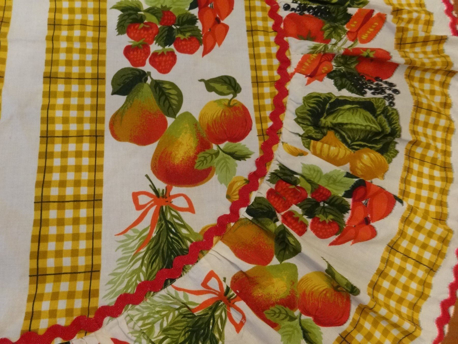 Tutte le decorazioni: Nappe ronde: coton imprimé – Nuovo e nell'imballaggio originale da Biel/Bienne venduto da milamila02 3