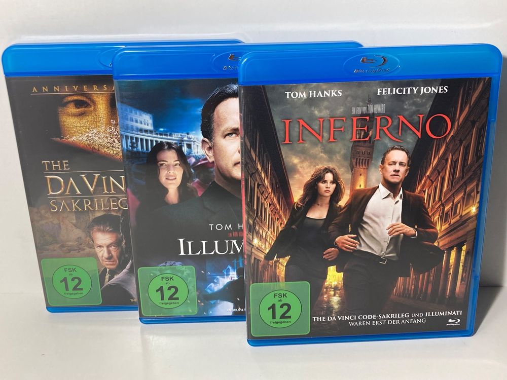 The Da Vinci Code - Illuminati - Inferno Blu Ray (Gebraucht) in ...
