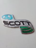 Steuerkopfschild Emblem Scott Fahrrad Velo Mofa