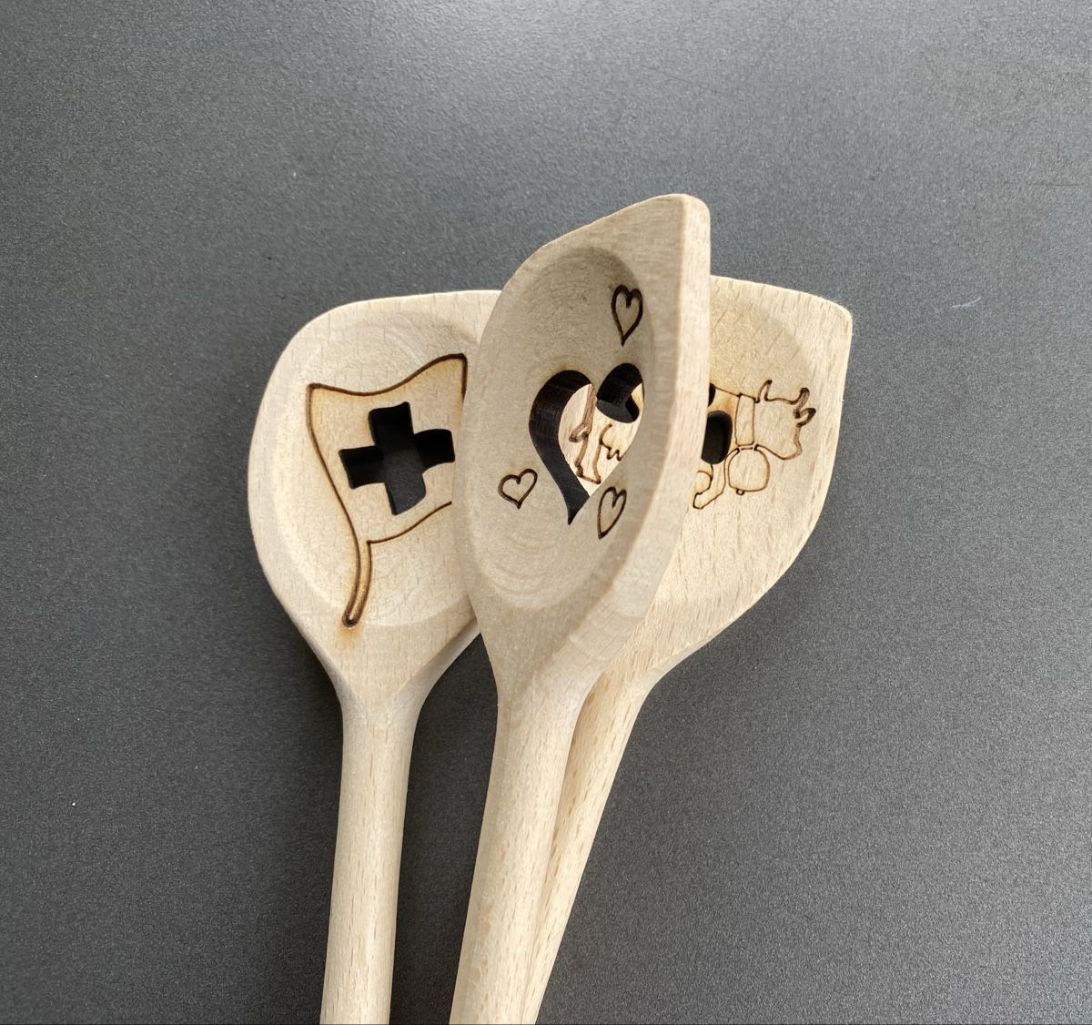 Cucchiai: Holzkellen Set KUHN RIKON – Nuovo e nell'imballaggio originale da Dietlikon venduto da Sa_Biene 2