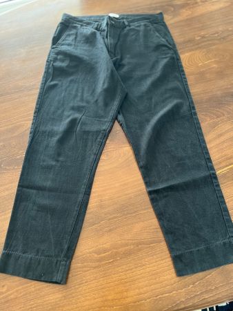 Herren Hose Leinen/BW Grösse 52 neuwertig