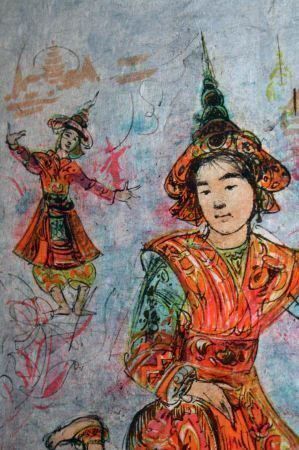 Dipinti: ERNA HIBEL (Amerika, 1917-2014) – Usato da Bern venduto da Arting 9