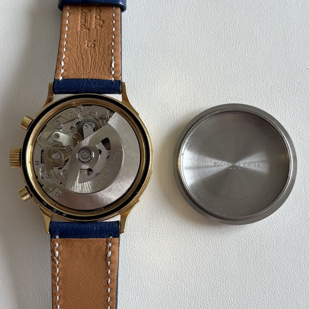 Bucherer Uhren: Bucherer Chronograph Automatic Valjoux 7750 – Gebraucht aus Winterthur von LaBodega 5