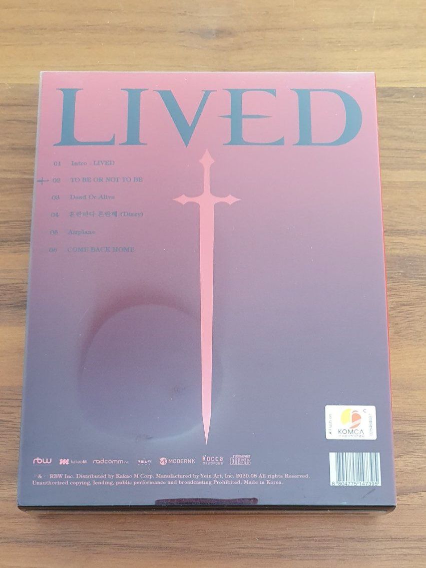 CD: ONEUS 4th Mini Album Lived – Usato da Kriens venduto da befor83 1
