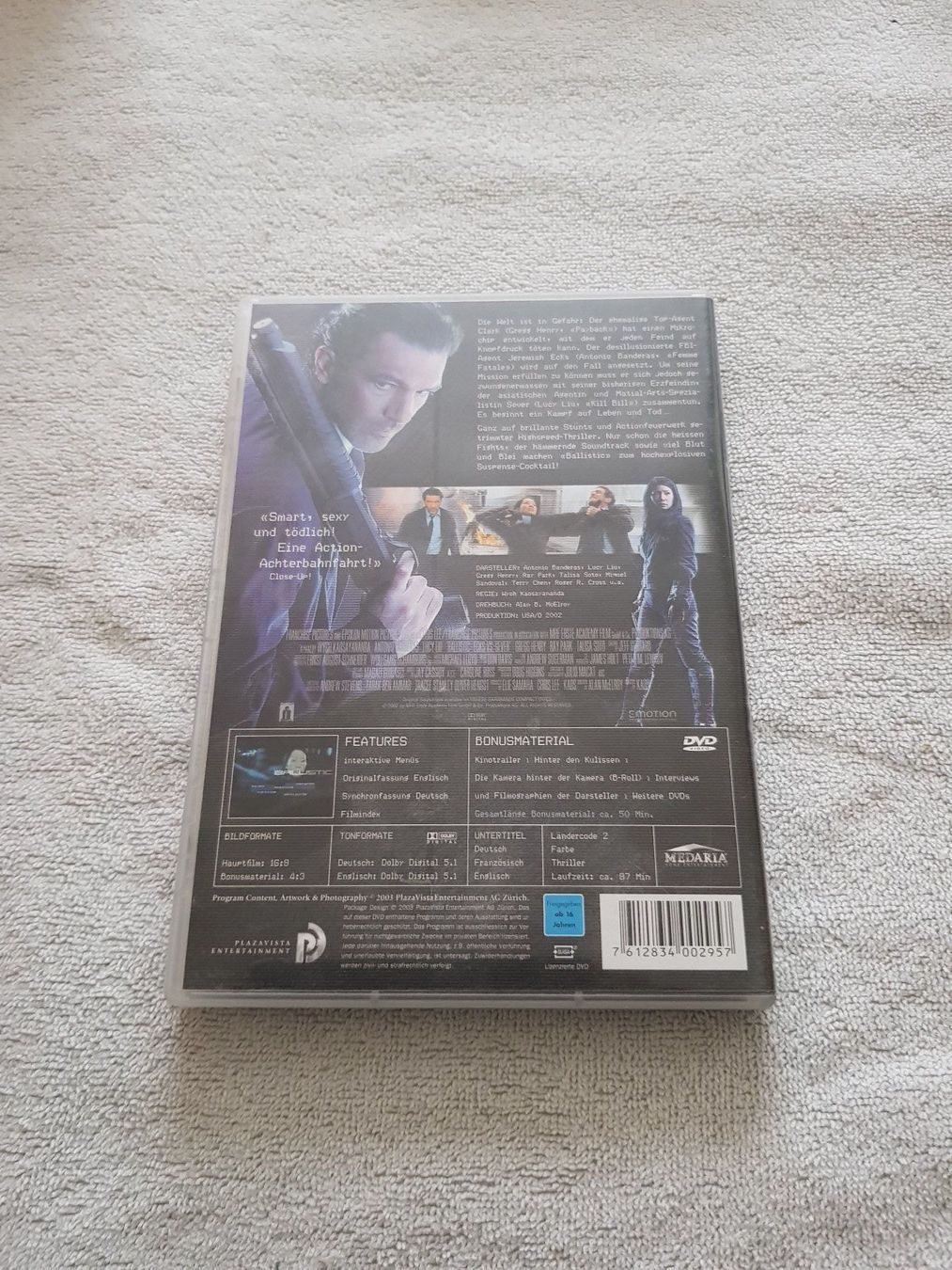 Tutti i DVDs: Ballistic Ecks vs. Sever (DVD) – Usato da Liestal venduto da tonic 2