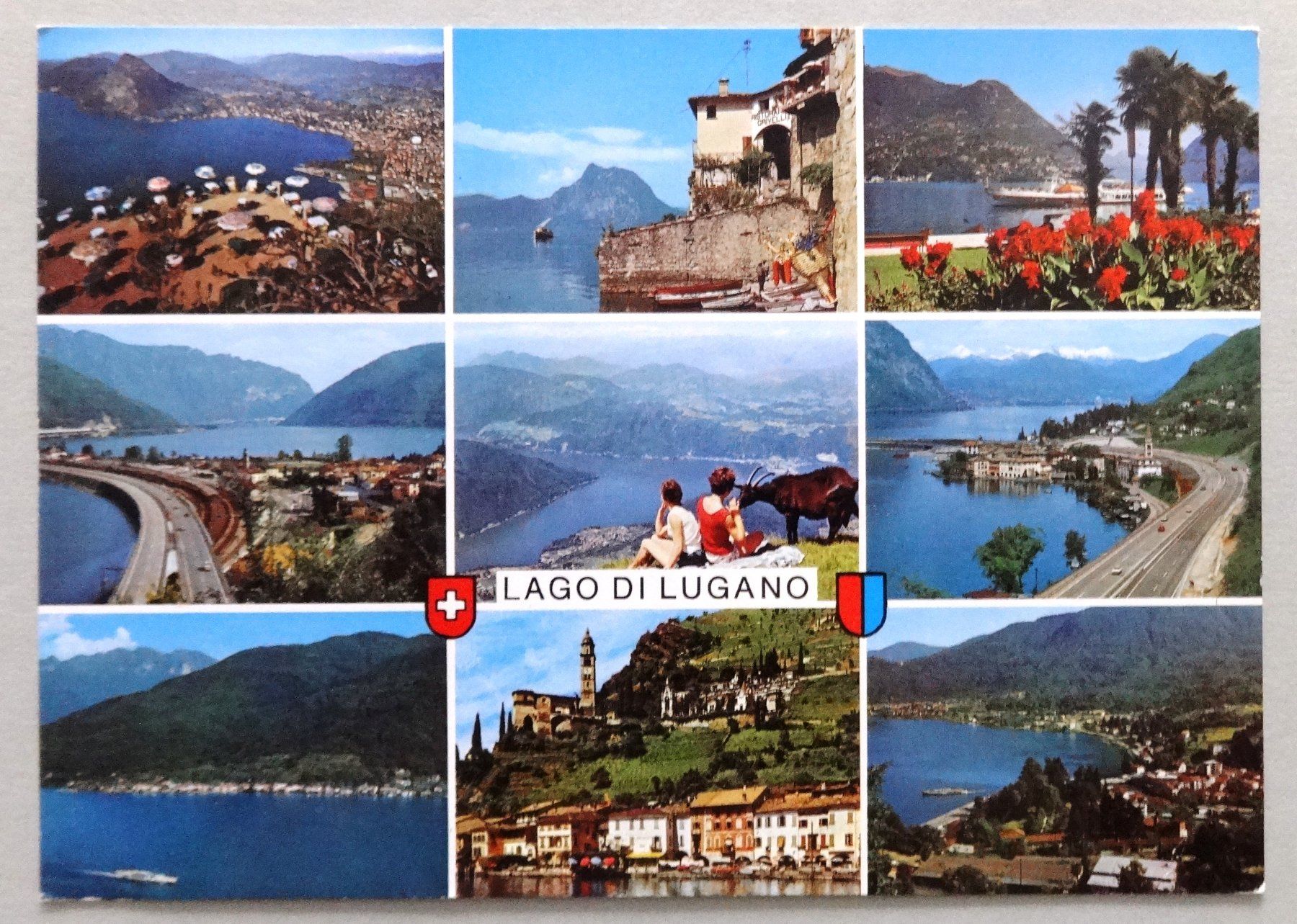 Cartes postales: Lago di Lugano – Défectueux à Fétigny par Billy2miny