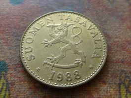 FINLANDE  50  Pennia  1988