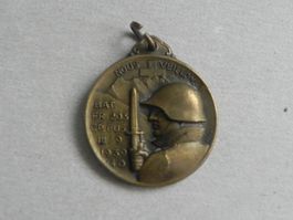 Medaille Schweiz Militär Bat.FR. 203 CP.Füs. III/9 1939 / 40