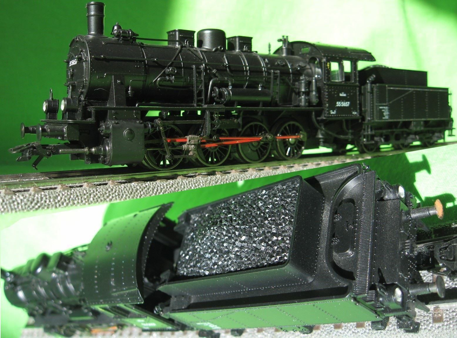 Modelleisenbahnen: ÖBB Dampflok BR 55 Märklin 37558******* – Gebraucht aus Winterthur von Ricardo211 1
