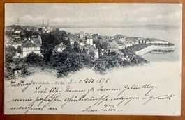 Neuchâtel - Panorama d'Evols - 1898