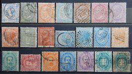 Italien ex. Kat. 15-55 gest. 1863/89 Kat. 150 Euro