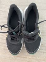 Turnschuhe Asics schwarz Grösse 37 guter Zustand