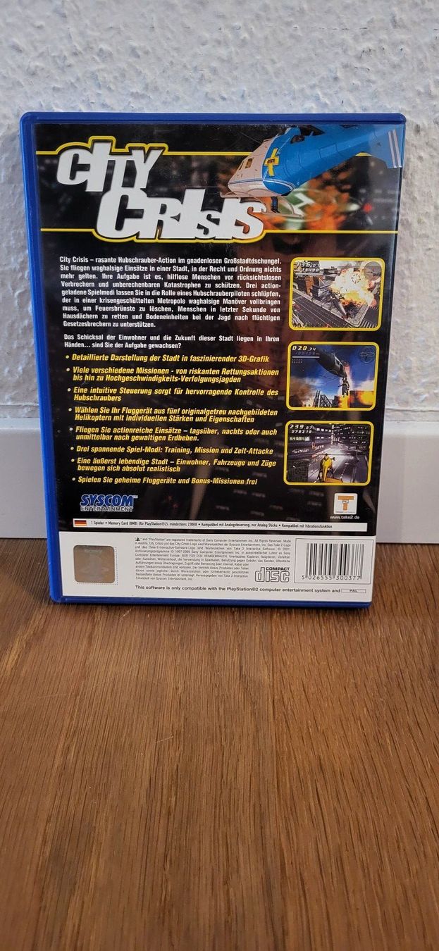 Sony Giochi: PS 2 - City Crisis – Usato da Münsingen venduto da DigitaleSpielecke 1
