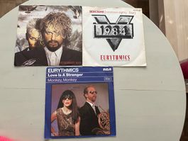 EURYTHMICS DAVID STEWART ANNIE LENNOX tolle Singles Kult