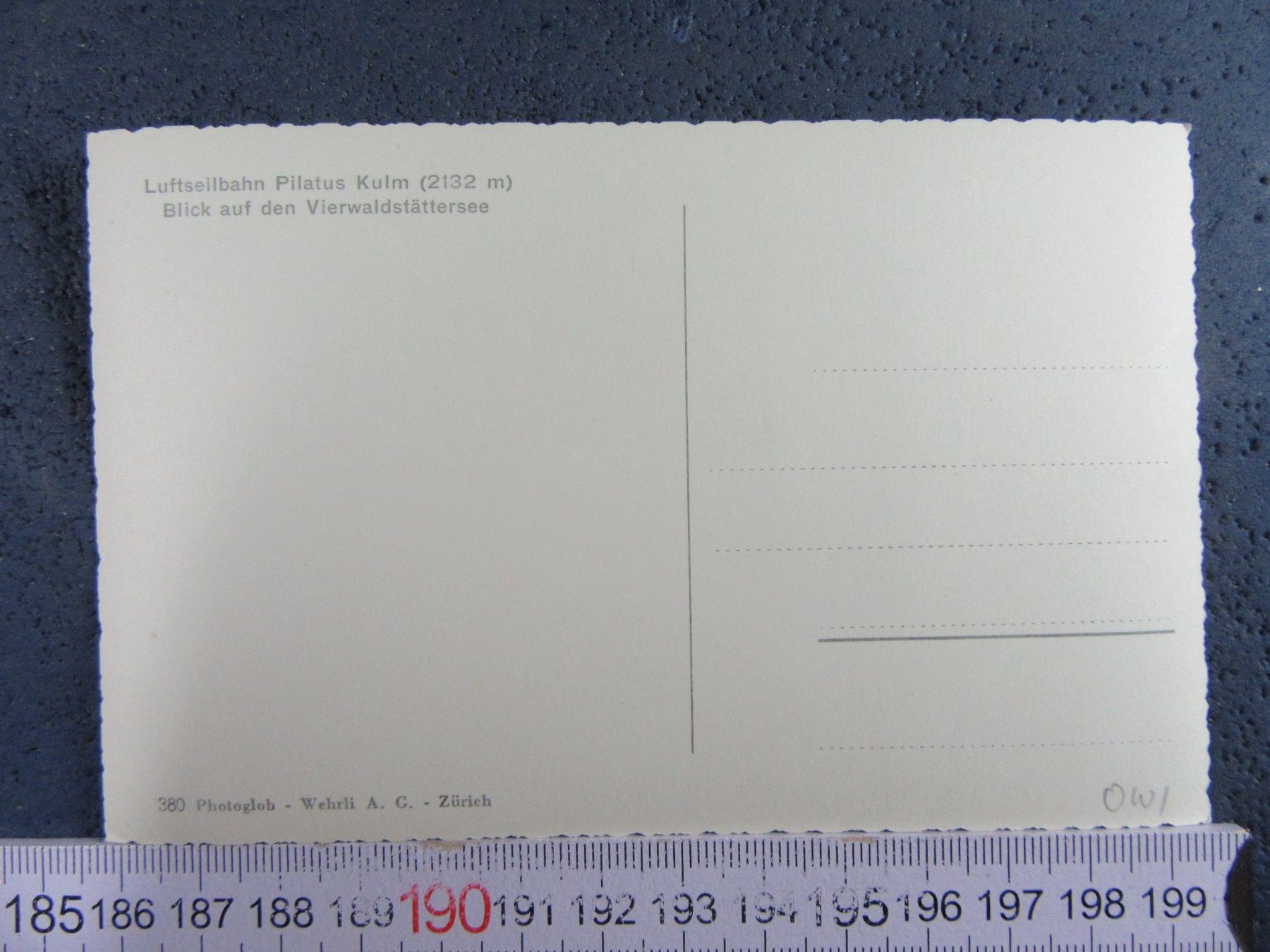 Cartoline postali: LUFTSEILBAHN PILATUS-KULM AK ONW – Usato da Ettingen venduto da Hausi4711 1