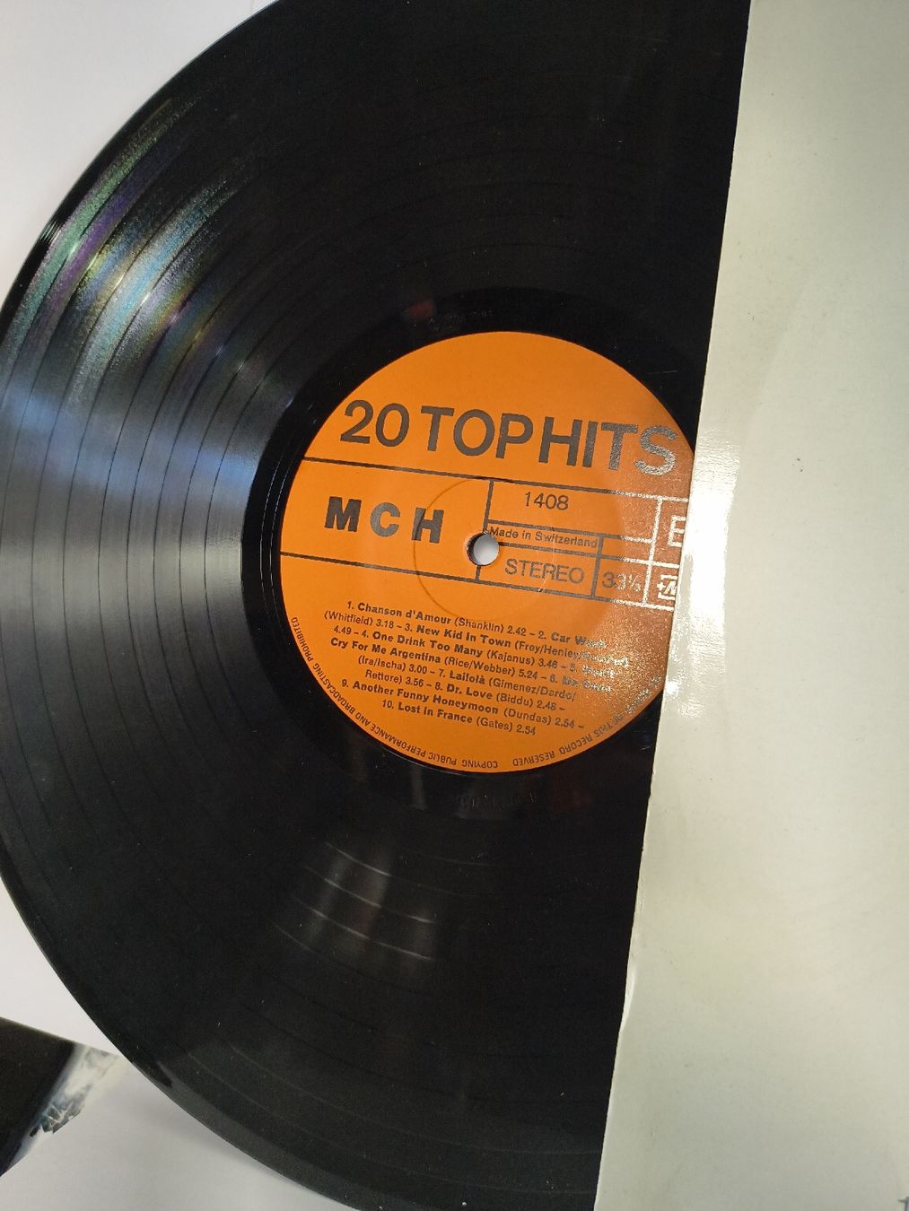 Schallplatten: Schallplatte 20 Top Hits MCH  – Gebraucht aus St. Gallen von Bir_Rer 2