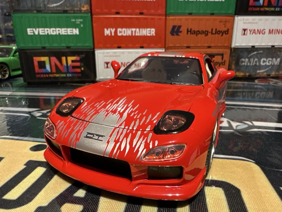 Mazda Modellini d'auto: Fast & Furious Mazda RX-7 1:24 – Nuovo (secondo la descrizione) da Basel venduto da Zomeg 2