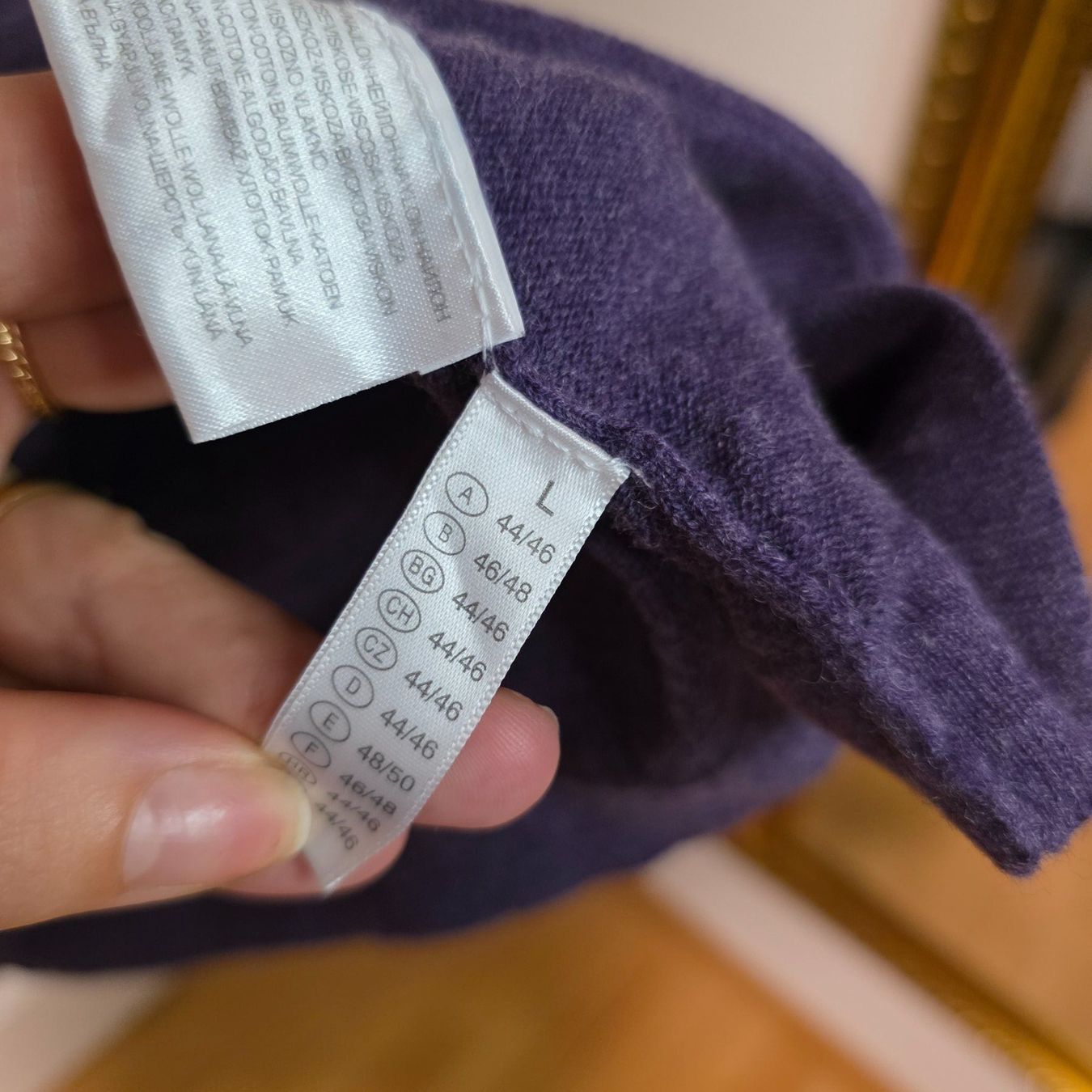 C&A Vestiti: Winterkleid Lila C&A Größe L – Usato da Wald ZH venduto da CapLux 8