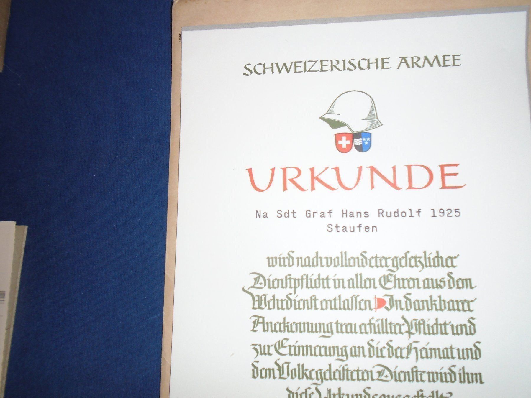Documenti: Entlassungsurkunde – Usato da Niederlenz venduto da Cedros58 1