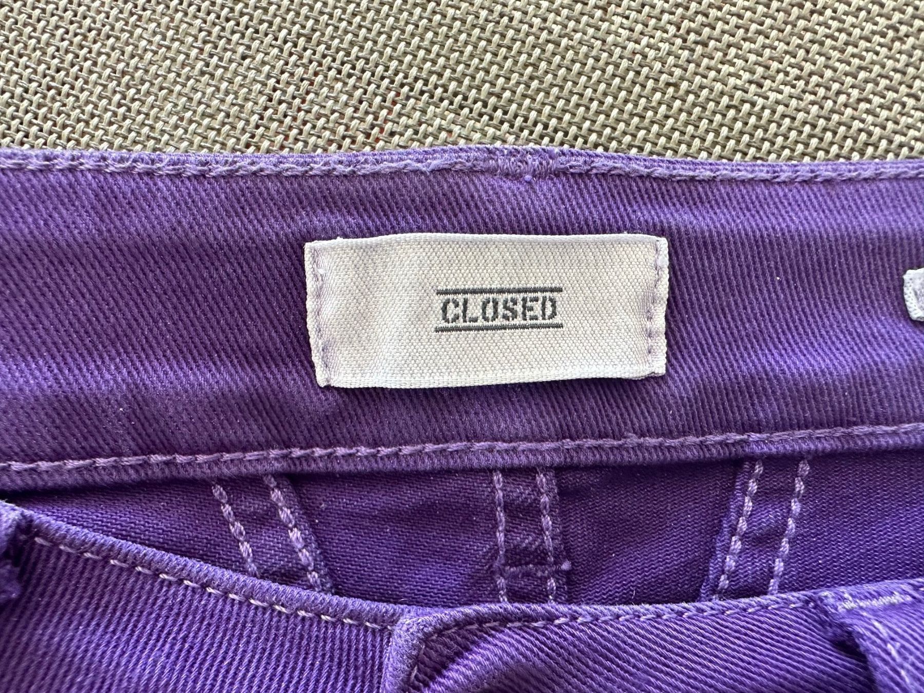 Closed Jeans: Original Closed "STARLET" Jeans, lila, Gr, 26 – Gebraucht aus Watt von MilaKimba 2