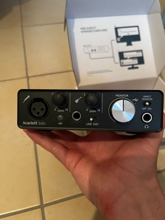 Focusrite Scarlett Solo 2nd Gen | Kaufen auf Ricardo