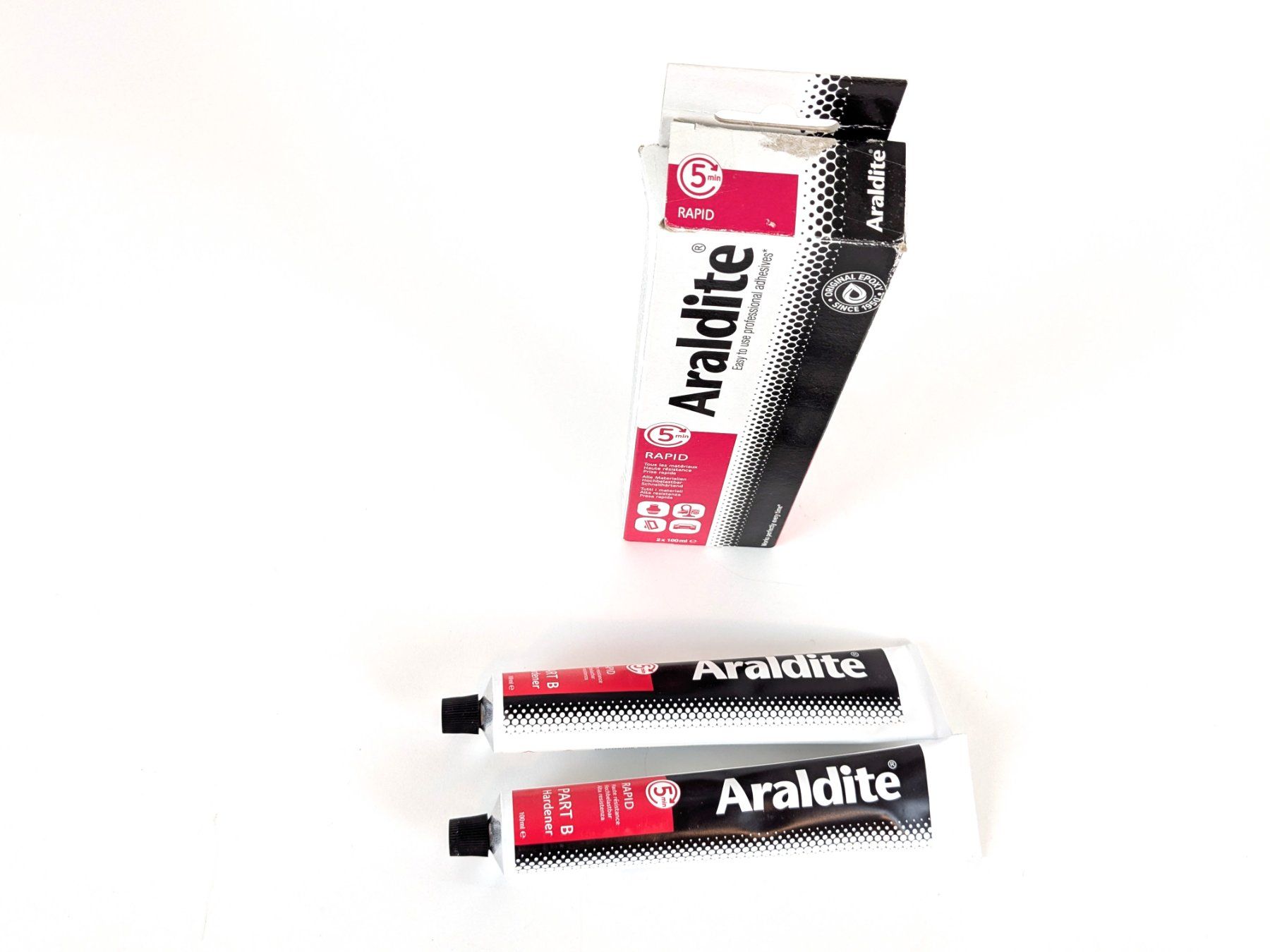 Sticker: ARALDITE Rapid Kleber – Usato da Thun venduto da Restwert_Thun