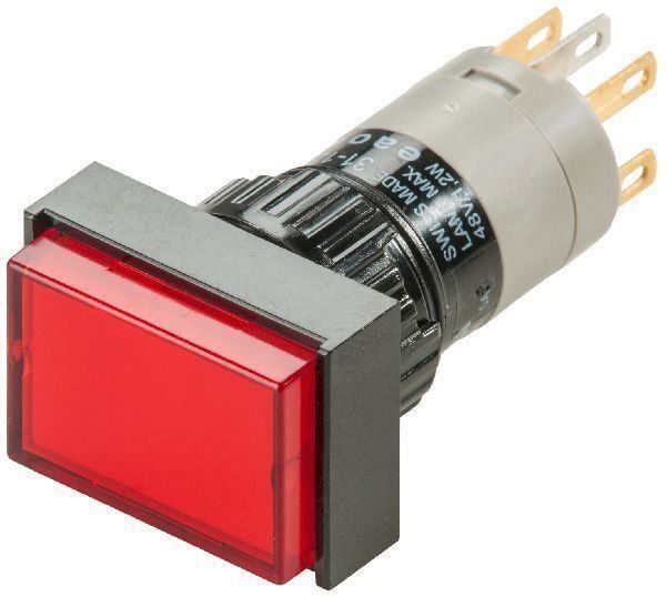 Interruttori: EAO Leucht Einbau Taster Rot – Nuovo e nell'imballaggio originale da Villmergen venduto da Elektro-Mueller