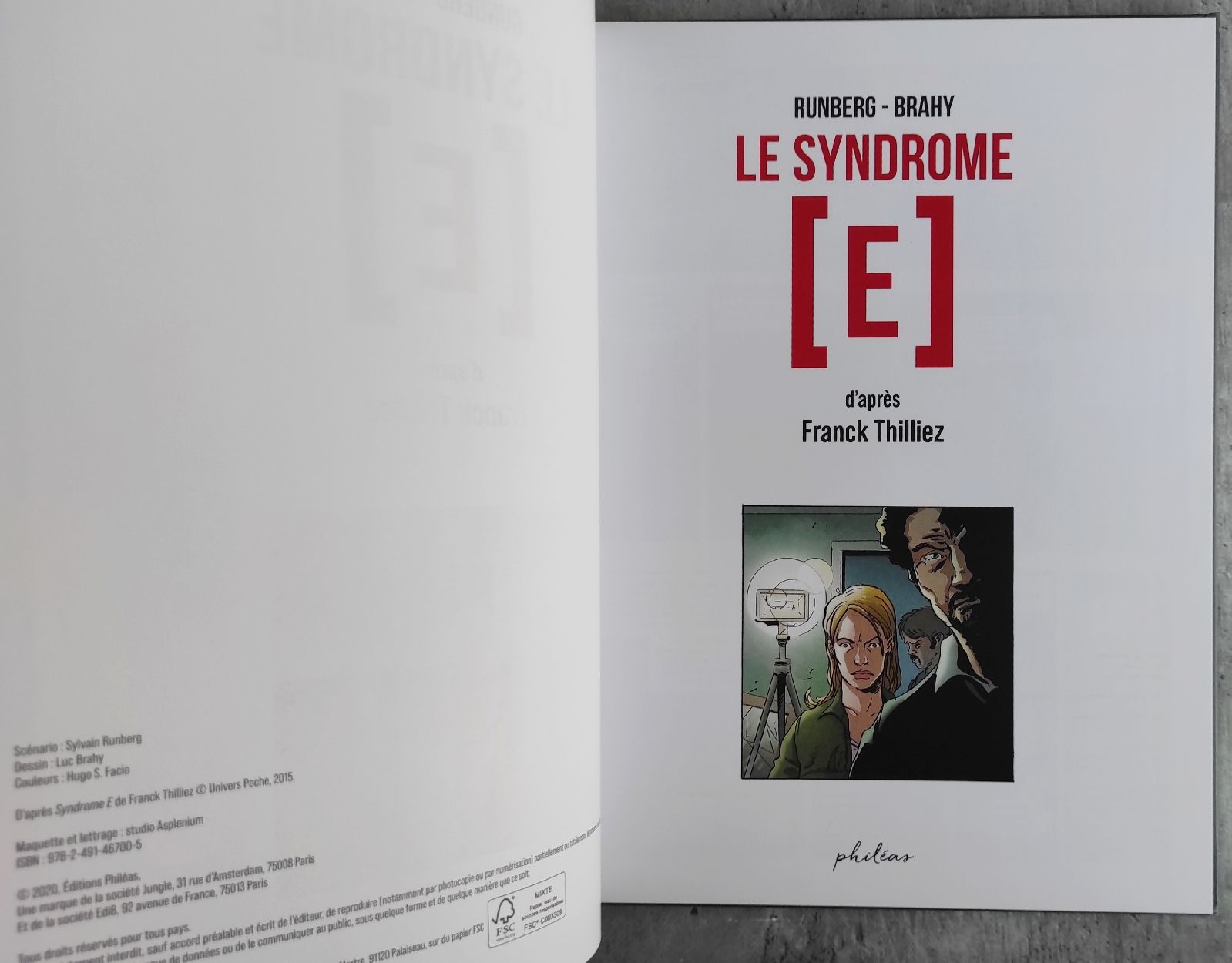 Fumetti: LE SYNDROME E (EO) Runberg & Brahy – Usato da Biel/Bienne venduto da pijama 2