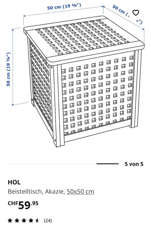Faszinierend Waschetruhe Holz Ikea Bilder