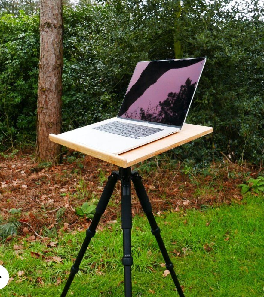 Racks & Cavalletti: Mobiler Laptopstander / Stehtisch höhenverstellbar – Usato da Luzern venduto da Tsugumi0 4