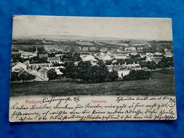 AK Postkarte gelaufen Rodaun Wien