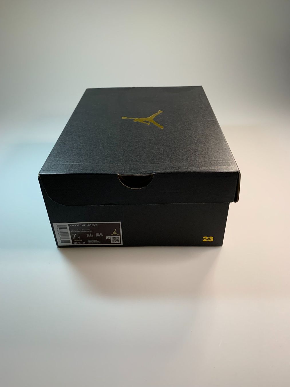 Scarpe da uomo: Jordan 1 Mid Ice Blue (GS) – Nuovo e nell'imballaggio originale da Thörishaus venduto da SnkrsVie 3