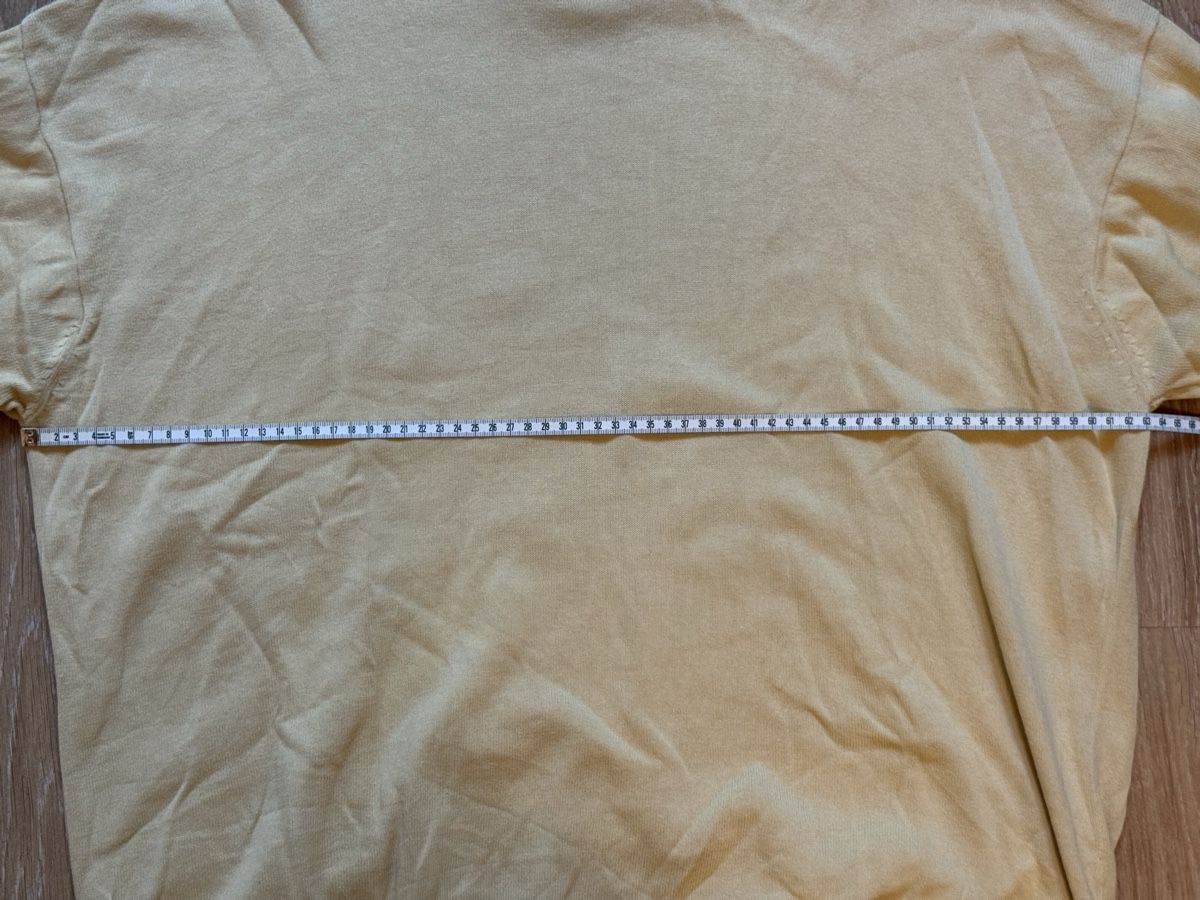 Maglioni & Felpe: Pull vintage coton jaune clair col rond, t.XL – Usato da Tavannes venduto da Thriftshop 6