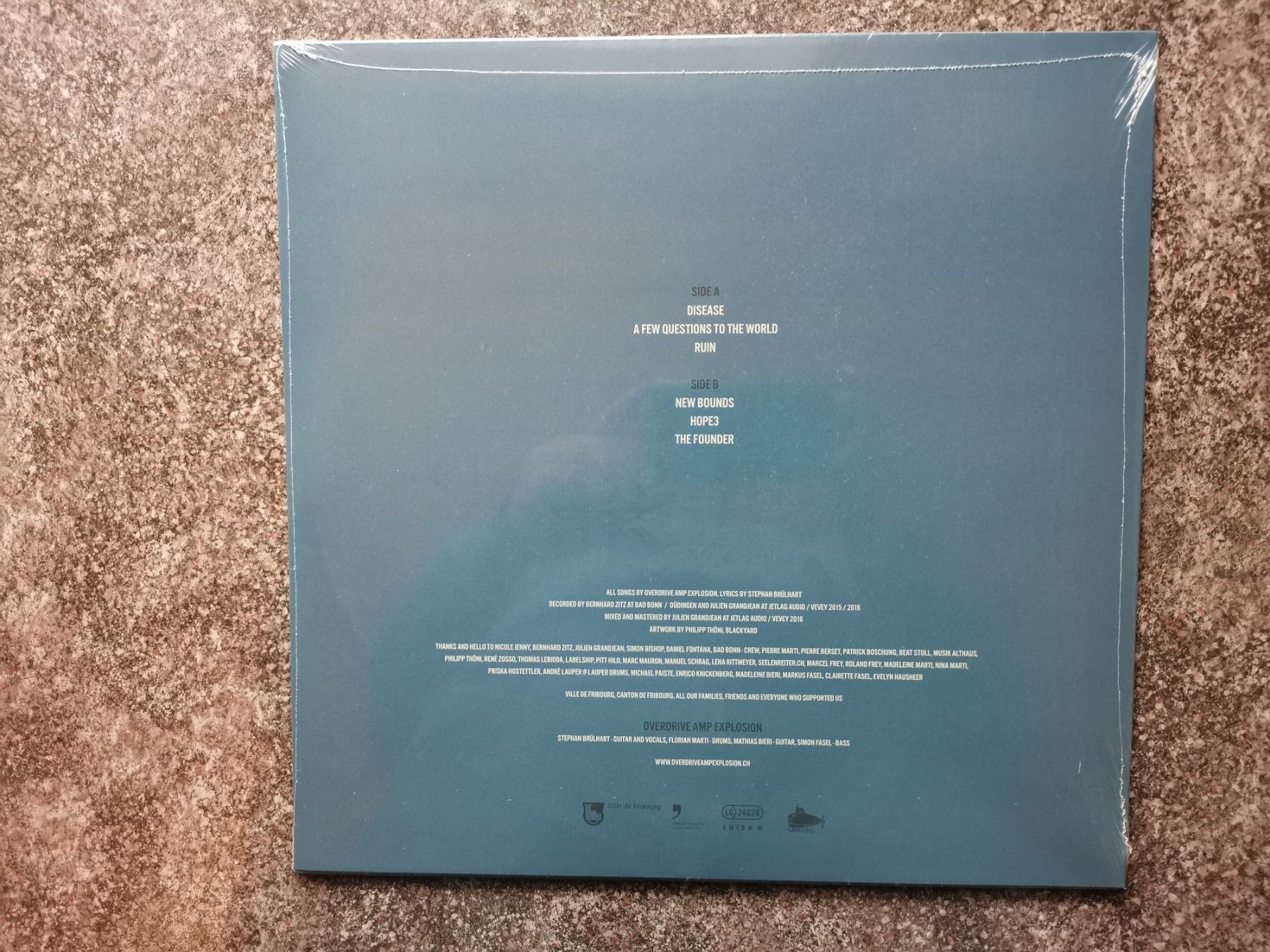 Schallplatten: Overdrive Amp Explosion ‎– Bounds (CH) – Gebraucht aus Biel / Bienne von Music74 1