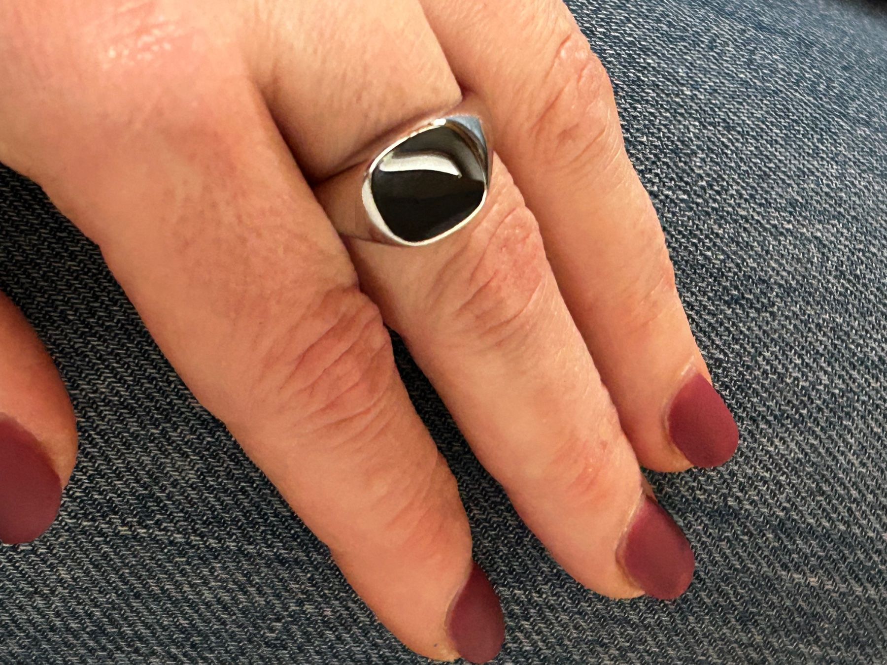 Anelli: Herrenring Retro klein caro (60) – Usato da Laufen venduto da belleskulptur 7